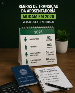 Regras de transição da aposentadoria mudam em 2026 | CHATGPT
